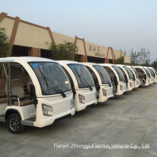 Electric Garden Utility Vehicle 14 Seaters Shuttle Bus
